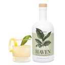 Kava Haven ikke-alkoholisk spirituell, 750 ml flaske | Kava Kava Drink | Ikke-alkohol Alternativ Spirit for blandet drikke Oppskrifter | Lav kalori | Alt naturlig | - Lemon Ginger Flavor (17 Serveringer)