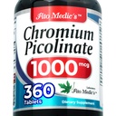 Lab Chromium picolinate |360 tab | Chromium Supplements | Ultra høy absorpsjon.