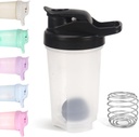 D.Y.A 16oz Shaker Flaske,Leak Proof Sports Shaker Cups for Protein Shakers,Shaker Flaske for pre trening og reise til Go,BPA Gratis & Easy Clean Protein Shaker Flaske,Black
