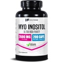Healthfare Myo Inositol Supplement, 2600 mg | 200 Veg Kapsler | Ultra Styrke | Sunn ovarian støtte for kvinner | Vitamin B8 for kvinner