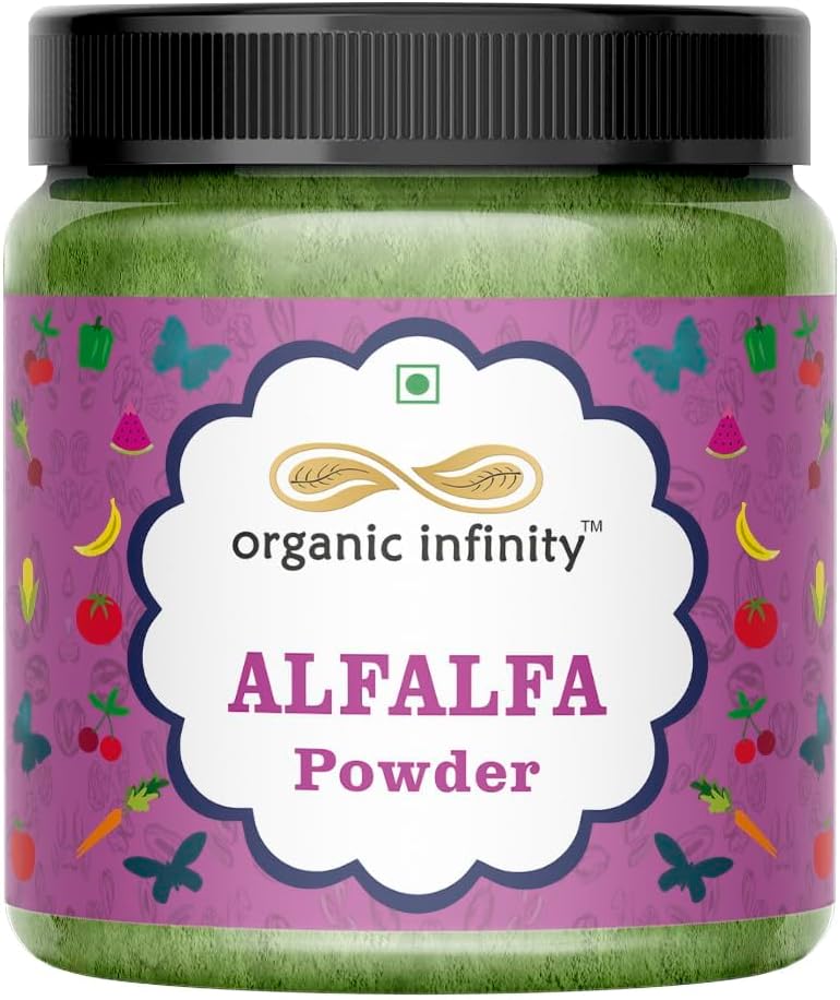 Alfafa Grass pulver (100 gram/3,5 ounce) Medicago Sativa