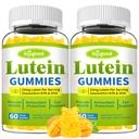 Lutein og Zeaxanthin kosttilskudd Gummies med Astaxanthin & Bilberry Extract - Øyevitaminer med Omega-3, vitaminer A, C, E, D3 & Zink for Vision Helse - Sukkerfri, Mango Flavor, 120 Count