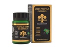 4 pakker med Wax Green Bee Propolis 500 mg (60 kapsler)