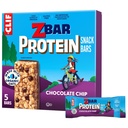 CLIF Kid Zbar Protein - Sjokolade Chip - Crispy hele kornsnack barer - laget med organisk havre - ikke-GMO - 5g protein - 1,27 oz. (5 Pack)