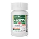 HealthA2Z® Aspirin 81 mg | DYE Gratis | Lav styrke | 200 teller | Pain Relief | Reduserer mindre akser muskelsmerter og kramper | Feber Reduserer hodepine | (NSAID)
