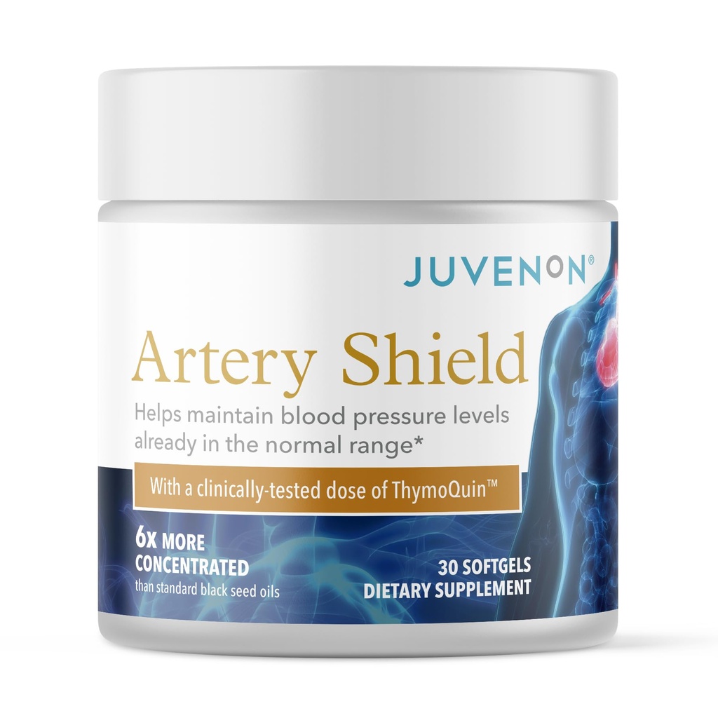 Juvenon Artery Shield - Supplement med svart frøolje