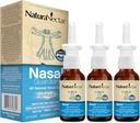 NaturaNectar Bee Propolis Nasal Spray Saline Sinus renser og relief | Ren brasiliansk propolis & ingredienser | Gentle & No Burning Sensation | Nasal Guardian | Etisk Beekeeping | 1 FL Oz | 3 Pack