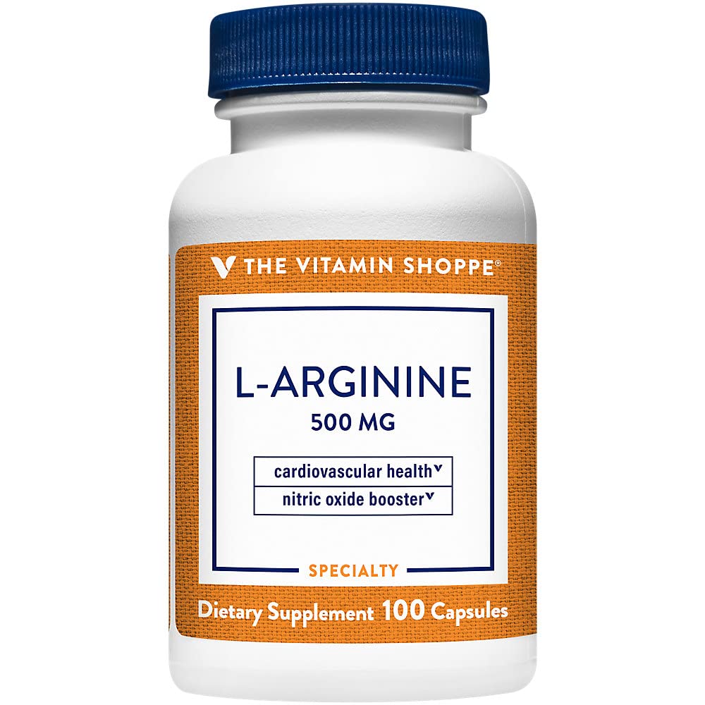L-Arginine 500 MG - 100 kapsler