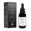 Vegansk Mia - USDA Organic Cedar-Scented Beard Oil For menn, 3-i-1 Premium Grooming Olje med Argan olje, Jojoba og mer, For Beard vekst og vedlikehold - Ode til Beard Cedarwood Beard Oil, 1 fl oz