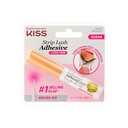 KISS Clear Strip Lash klesvask med Aloe, Vanntett, Formaldehyd og Latex Free, Odor Free, Cruelty Free, Super Strong Hold Eyelash Glue med pensel Applikator, 0.17 Oz.