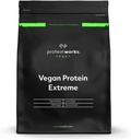 Protein Works - Vegansk Protein Ekstrem høy protein pulver | Plant Basert riste | Jordbær 'n' krem | 2.20 pund