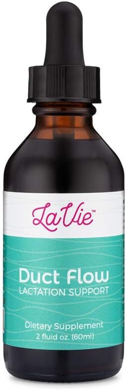 Duct Flow Lactation støtte - Klokket Melk Duct Relief Supplement, Herbal Bryst amming støtte Supplement Tinktur for bryst Engorgement Relief og tilstoppet Melk Ducts (2 Fl. Oz)