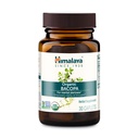 Himalaya Organic Bacopa - Bacopa Monnieri Herbal Brain Kosttilskudd for minne og fokus - USDA Organic, Vegan, Ikke-GMO, Glutenfri, 750 mg, 30 Caplets