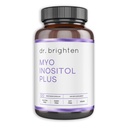 Dr. Brighten Myoinositol Plus - doktorformulert forholdet mellom Myo- og D-Chiro-Inositol å støtte PCOS symptomer, hormonbalanse, sunn ovarie funksjon, og vanlige menstruasjonssykluser