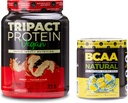 Nutrologi TRIPACT Vegansk protein pulver, for vegansk proteinshake, peanut Smør Vanilla (20 serveringer) BCAA naturlig, plantebasert BCAA pulver, sitronade flavor (30 serveringer)