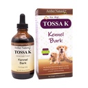 Amber NaturalZ Tossa K Kennel Bark Herbal kosttilskudd for hunder og valper | Canine Herbal blanding for pustende helse | 4 Fluid Ounce Glassflaske | Globalt laget ingredienser |