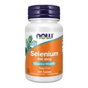 NOW Kosttilskudd, Selenium (L-Selenometionin) 100 mikrog, essensielt mineral*, 100 tabletter