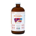 LIQUIDHEALTH Mega Energy Methylated B-Complex, voksen flytende vitamin Supplement - Øk energi, lindre stress og tretthet, immunstøtte, hjerte og gut helse - laget i USA, vegansk, sukker-fri (32 oz)