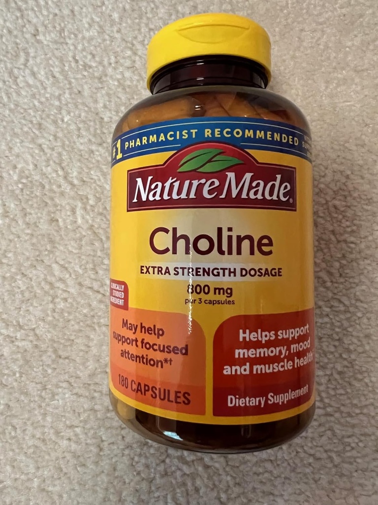 GOFY TURTLE Choline Extra styrke dosering 800 mg kosttilskudd