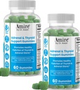 Amire av Dr. Awan Thyroid Support Gummies, fremmer sunn funksjon av Thyroid, Kelp, Selen & Ashwagandha å forbedre energi, immunitet, metabolisme, 120ct, 60 dagers forsyning