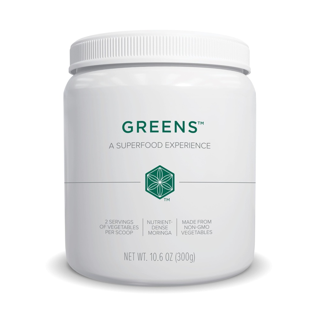 Isagenix Moringa Greens - Grønn Drikke pulver med antioksidanter og supermat - Næringstilskudd - laget med ikke-GMO, hele mat grønnsaker - 10,6 oz (30 Serveringer)