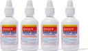 MAJOR Deep Sea Premium Saline - Nasal Moisturizing Spray for tørrhet og irritation Relief - Natriumkloride 0,65% - 1,5 fl. Oz (4 pakke)