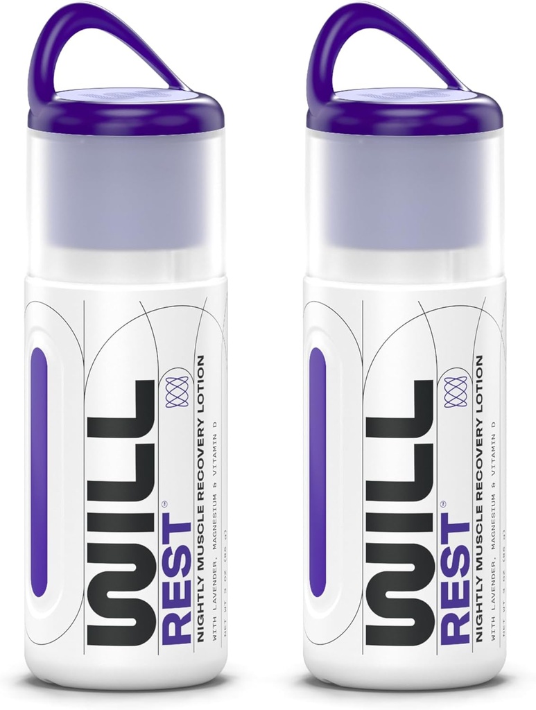 Magnesium Lotion for søvn Jeg nattlig emne Magnesium Krem for avslapning Jeg Vitamin D & Lavender Lotion for bedre søvn og lindring I 3 Fl oz (2 pakke)