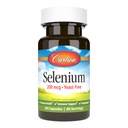 Carlson - Selenium, 200 mcg yeast-free, prostata helse og immun støtte, antioksidant, 60 kapsler