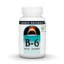 Kilde Naturals vitamin B-6, immunsystemstøtte* -500 mg, 100 tabletter