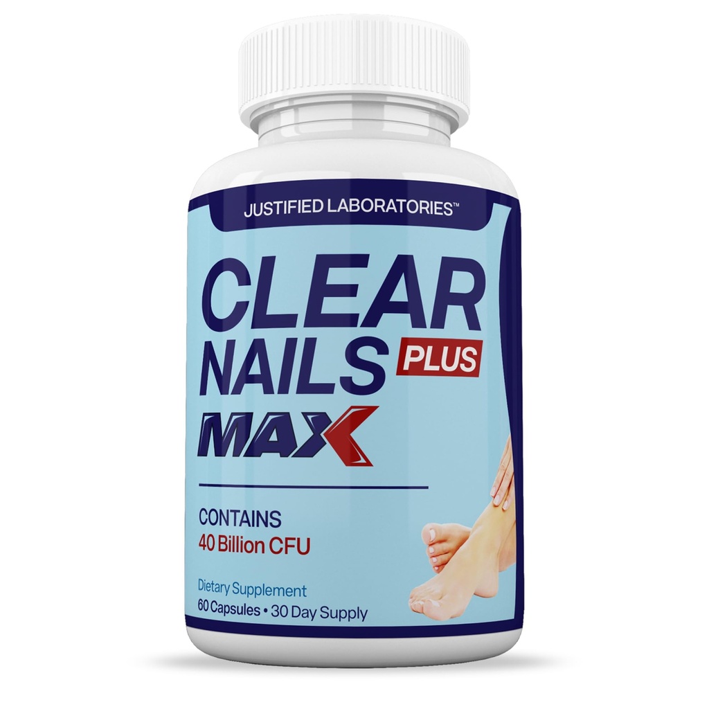 Begrunnet Laboratories Clear Nails Plus Max piller 40 milliarder CFU Probiotiske 60 kapsler