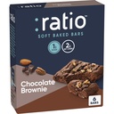 Forhold Soft Baket Barer, Sjokolade Brunette, 1g Sukker, Keto vennlig, 5.34 oz (6 Bars)