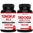 DORADO NUTRITION Tongkat Ali ekstrakt (Longjack) Eurycoma Longifolia og Fadogia Agrestis 600 mg ekstrakt
