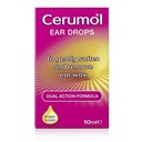 Dual Action øredobber, 10ml, Gentle Formulation, Hjelper Relieve Symptomer på øredobber, Softens øredobber inkludert
