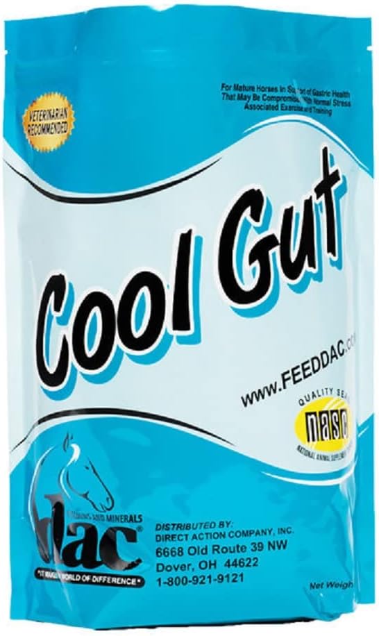 DAC Cool Gut 5 lb Eldre Hest støtter mage pH helse Bowell lag Supplement