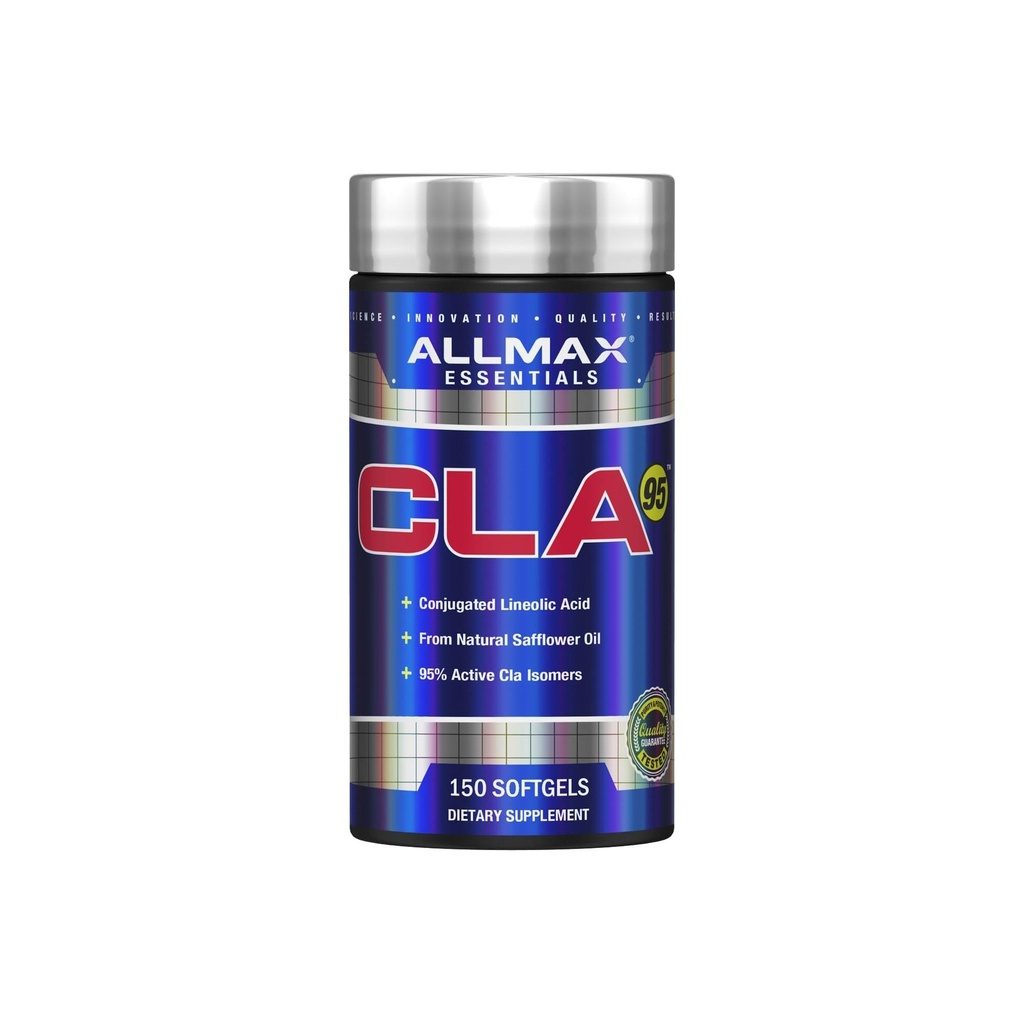 ALLMAX Ernæring CLA95, 1000 mg, 150 Softgels