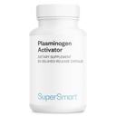 Supersmart - Plasminogen aktivator (Avanceret Formel) - med Pterostilbene, Nattokinase, Serrapeptase, OPC - høy potens Antioksidant Supplement | Ikke-GMO & Glutenfri - 60 forsinkede frigjøringskapsler
