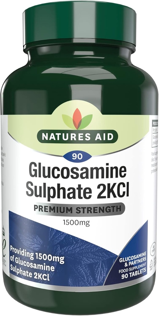 Naturhjelp Glukosaminsulfat 1500 Mg