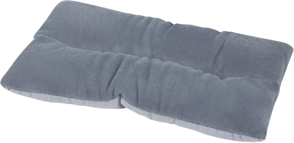 Atsuwell Oppvarming Pad Microwavable Warm Compress, 6 x 11 Multipurpose Microwave Oppvarming Pad for Kramper, Kne, Muskler, Joints, Unscented Moist Heat Pack for avslapping, Grå