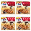 Atkins Blåbær Flavored Myk Baket Energi Bars, Høyt i Protein Snack Bar, Lavt sukker, høy fibersnack, Protein Snack, 4 Pakker (4 Bars Hver)