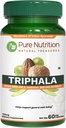 Pure Nutrition Triphala Extract 700 mg - 60 Caps (ekstract Equiv. til 1900 mg Triphala frukt pulver) Ikke GMO | En gang daglig | 60 dagers forsyning.