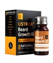 USTRAA Beard Growth Oil - 1.18 Oz - Mer Beard Vekst, Med Redensyl, 8 naturlige oljer inkludert Jojoba olje, vitamin E, nourishment og styrke, Ingen skadelig kjemikalier