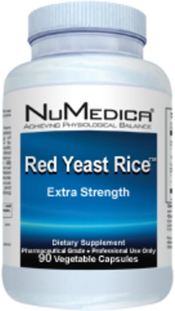 Numedica - rød yeast ris ekstra styrke 90 grønnsaker kapsler