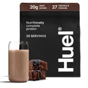 Huel Vegansk Protein Powder | Sjokolade Fudge Brownie | Komplett ernæring | 20g Protein pulver | 100% Plantebasert | 27 Vitaminer og mineraler, Glutenfri, Ikke-GMO, Laktose gratis | 26 Serveringer
