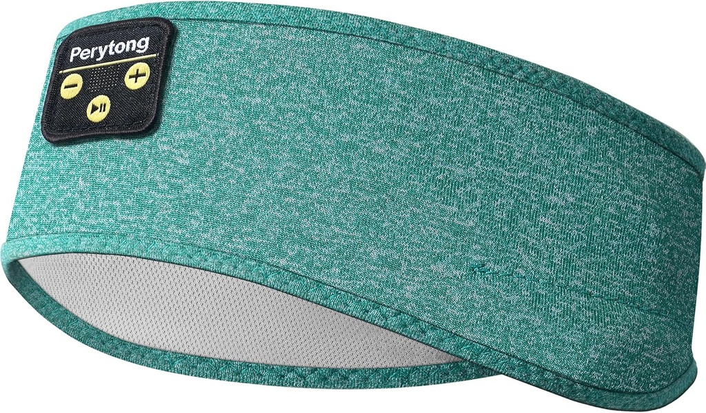 Perytong søvn hodetelefoner, Bluetooth sport hodebånd hodetelefoner med ultra-tunn HD Stereo høyttalere Perfekt til å sove, Workout, Jogging,Yoga,Insomnia, Air Travel, Meditasjon