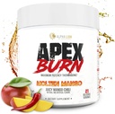 ALPHA LION Apex Burn vekttap Supplement, Trening pulver, naturlig termogene kaloriforbrenner, fetttap støtte, energi og fokus, optimalisere kroppssammensetning (21 serveringer, Juicy Mango-Chili Flavor)
