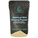 Holistisk Bin Wild American Ginseng Powder Pure Organic Ginseng Supplement laget med Wild Harvested 20+ År Gamle Roots fra Appalachia (Panax Quinquefolius)