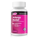 Allergi Relief Antihistamine, Diphenhydramine HCl 25mg, (600 count), sammenliknet med Nasjonal merke Allergy Ultratabs, lindrer sesongen innendørs eller utendørs øvre luftveisallergier