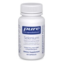 Rene innkapslinger Selenium - 200 mhg - for sunn cellefunksjon, immunsystem og antioksidant Forsvar - Mineral Supplement - Vegan & Glutenfri - 60 kapsler