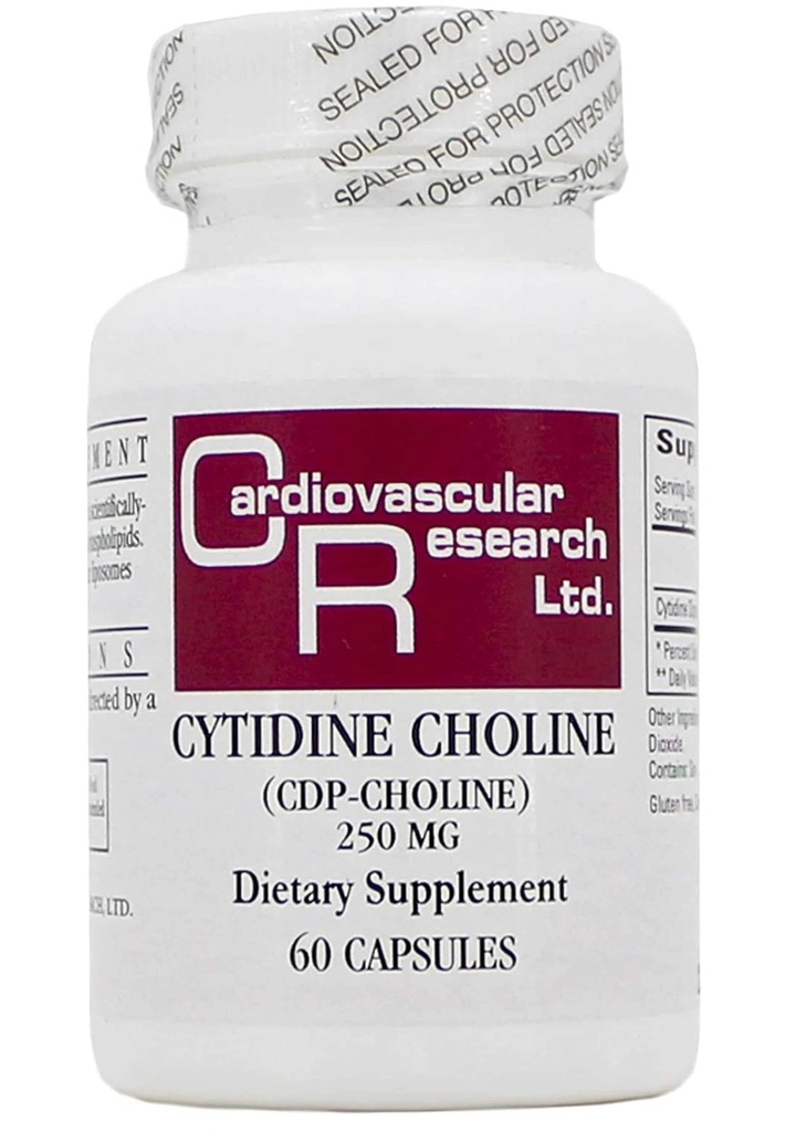 Økologiske Formeler - Cytidin Choline 250 mg 60 caps [Helse og skjønnhet]