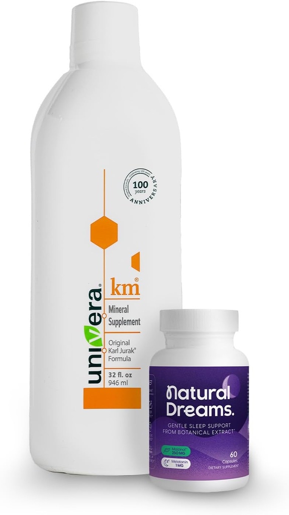 Univera Dream Wellness Combo, km & naturlige drømmer, Kalium støtter, kroppens pH-blodbalanse, dyp søvn støtte
